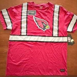AZ Cardinals Buffalo Red Reflective Tee